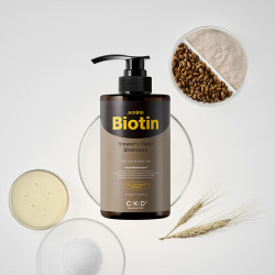 CKD Шампунь с аминобиотином и пивными дрожжами - Amino biotin brewer's yeast shampoo, 500 мл