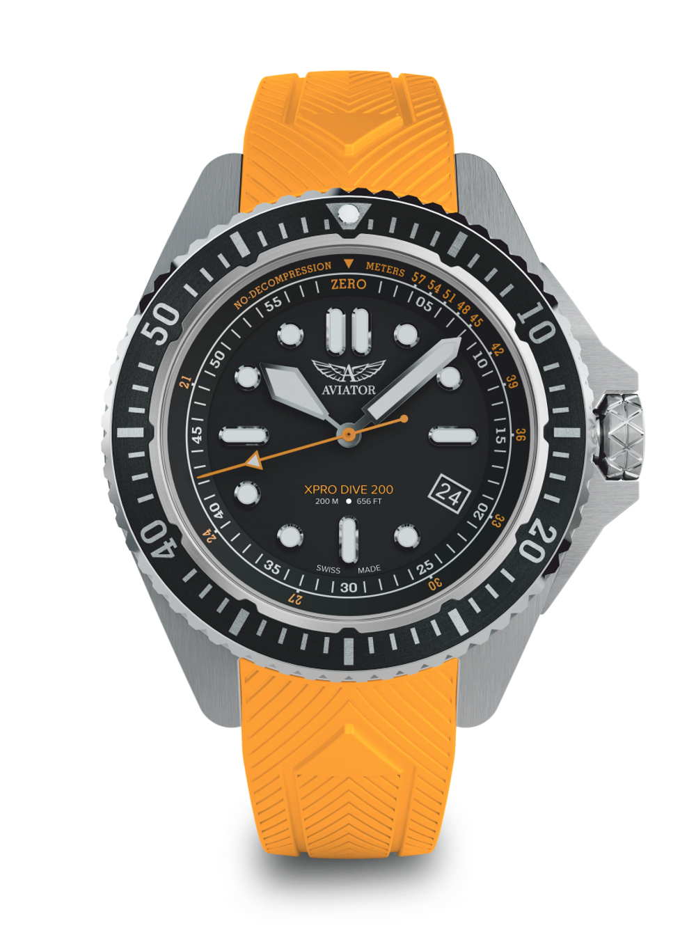 Чаcы кварцевые AVIATOR X-PRO DIVE 200 V.1.42.0.371.0 мужские
