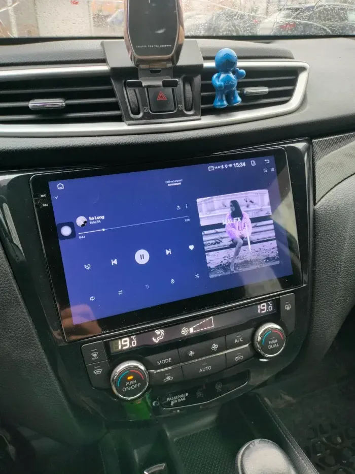 Магнитола для Nissan X-Trail T32, Qashqai J11 2014-2022 - Airoc 2K AU-1212 Android 13, Быстрейшая, SIM-слот