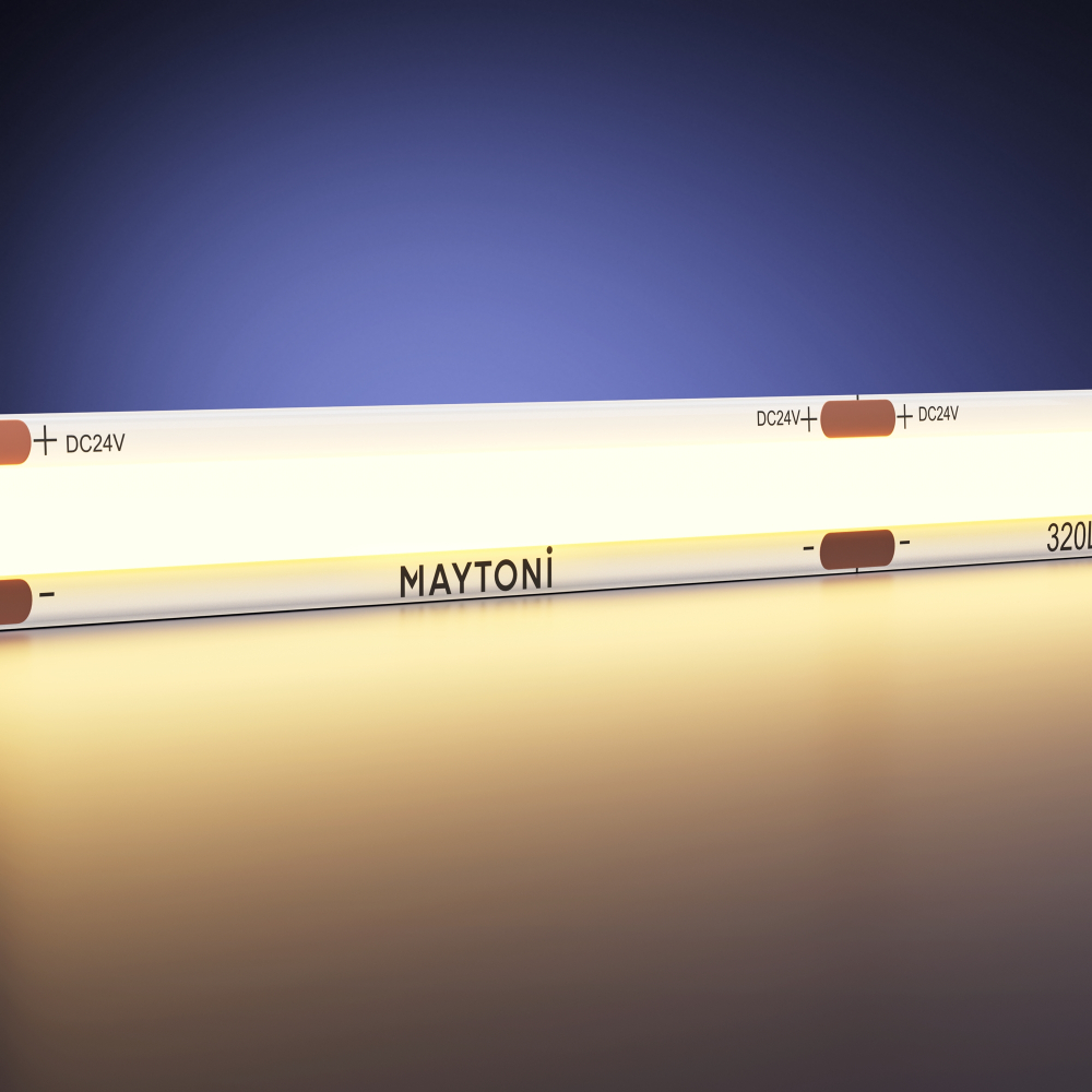 Светодиодная лента Maytoni Ultra 24В COB 8Вт/м 2700К 5м IP 20 201070