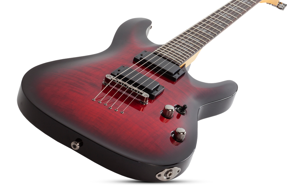 Schecter DEMON-6 CRIMSON RED BURST