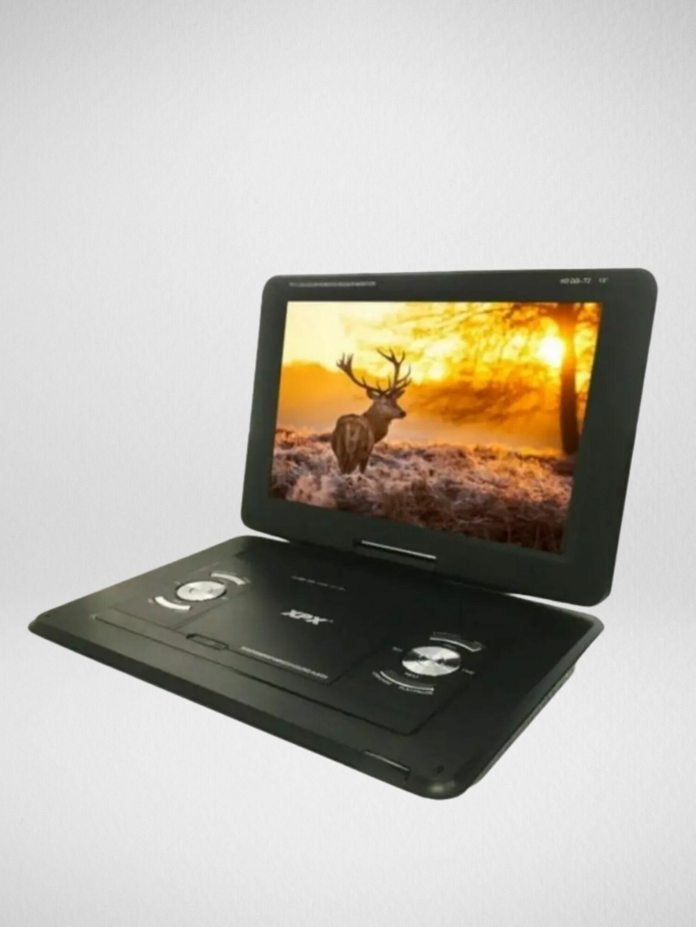Портативный DVD плеер XPX EA-1468L, DVB-T2 15
