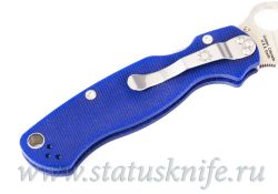 Нож Spyderco C81GPDBL2 Paramilitary 2 CPM-S110V Sprint Run G10фотография - 5