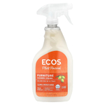Earth Friendly Products, Ecos®, растительное очиститель и полироль для мебели, оливковое масло и цитрус, 650 мл (22 жидк. унции)