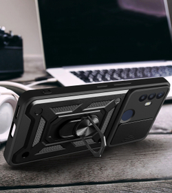 Чехол с кольцом Bumper Case для TCL 30 SE/305/306