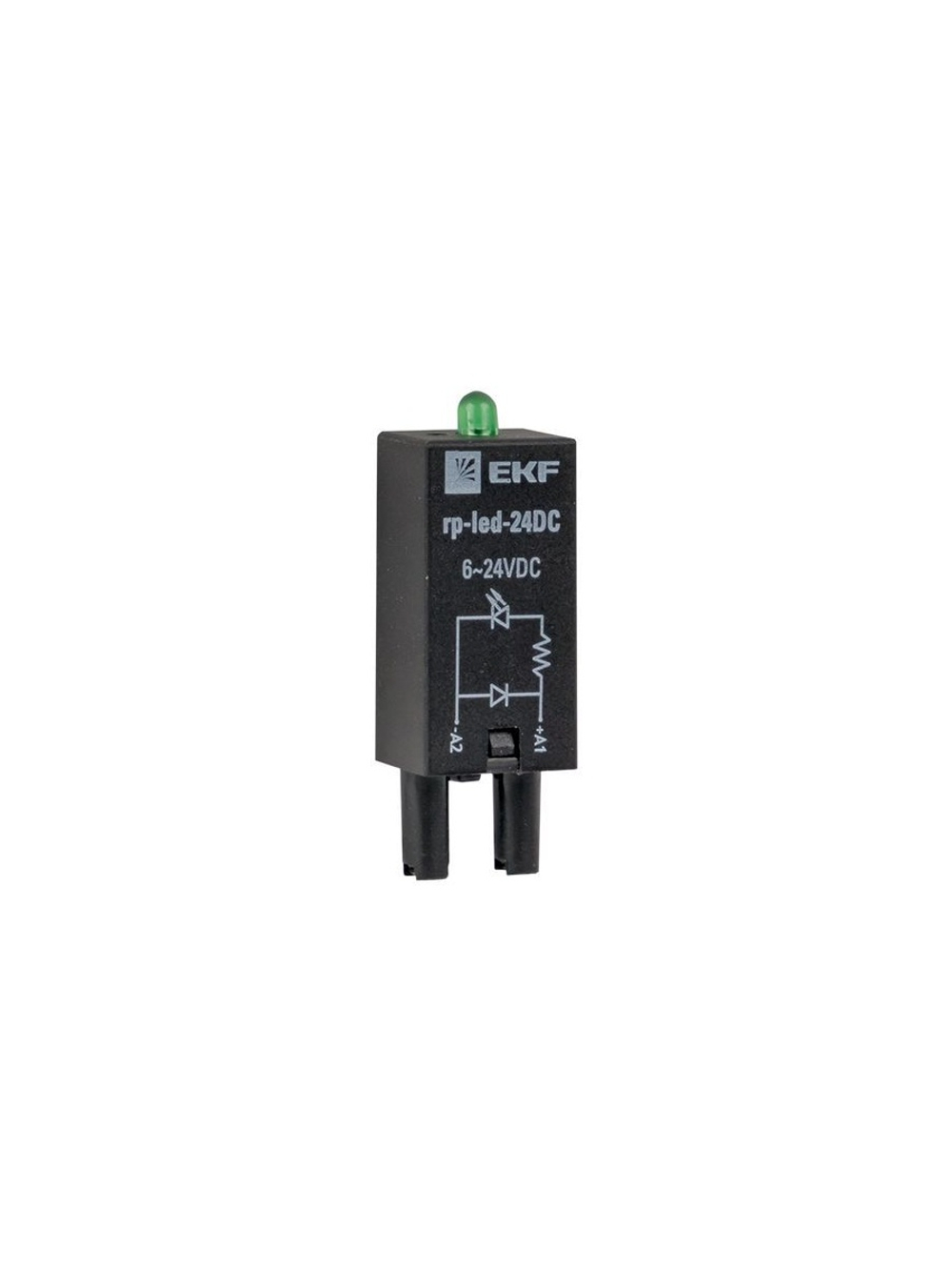 Модуль светодиодный 24 VDC для промежуточных реле RP AVERES EKF rp-led-24DC