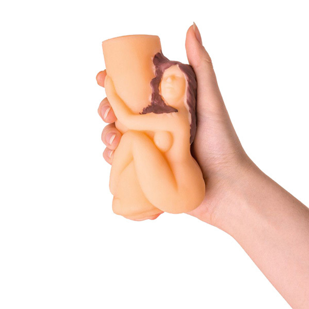 Фигурный мастурбатор 13см в форме женской фигурки ToyFa Juicy Pussy 893008