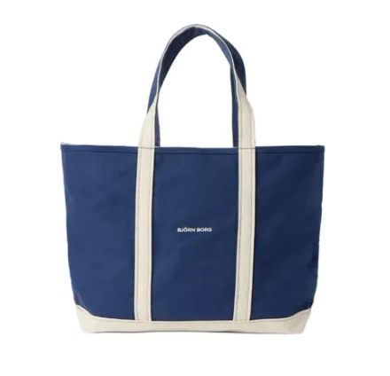 Сумка спортивная Bjorn Borg Ace Canvas Tote - blue depths