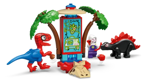 Конструктор LEGO Marvel 11200 Битва паука и Гобби-раптора в штаб-квартире Дома на дереве