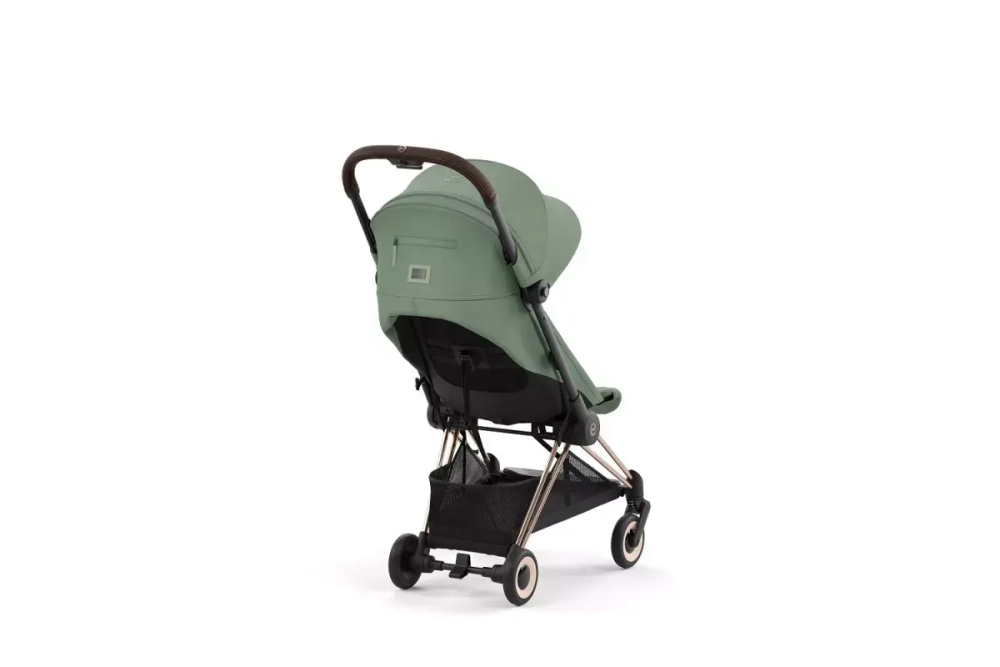 Коляска прогулочная Cybex Coya, Leaf Green шасси Rose Gold