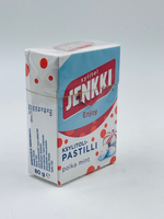 Пастилки с ксилитом Jenkki Enjoy Polka Mint "Мята с ксилитом" 80 г (из Финляндии)