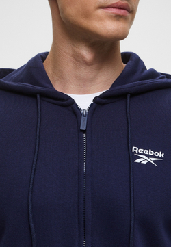 Толстовка мужская REEBOK COLTON SMALL LOGO ZIP THROUGH HOODY