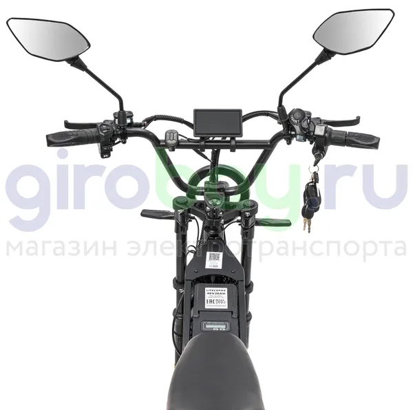 Электровелосипед Minako APEX (48V/20Ah) - Желтый фото №7