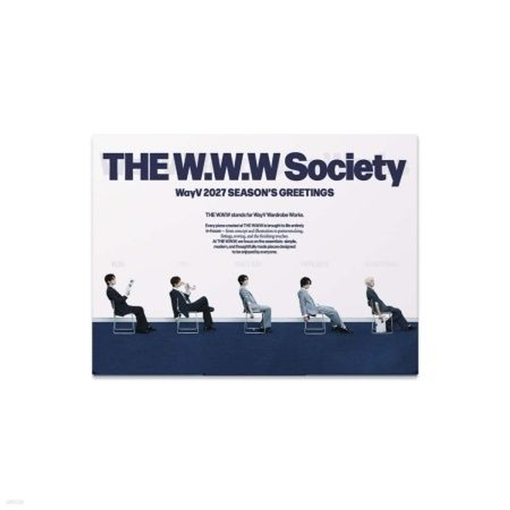 (ПРЕДЗАКАЗ) товары WayV - THE W.W.W Society 2027 SEASON'S GTEETINGS Kit Version