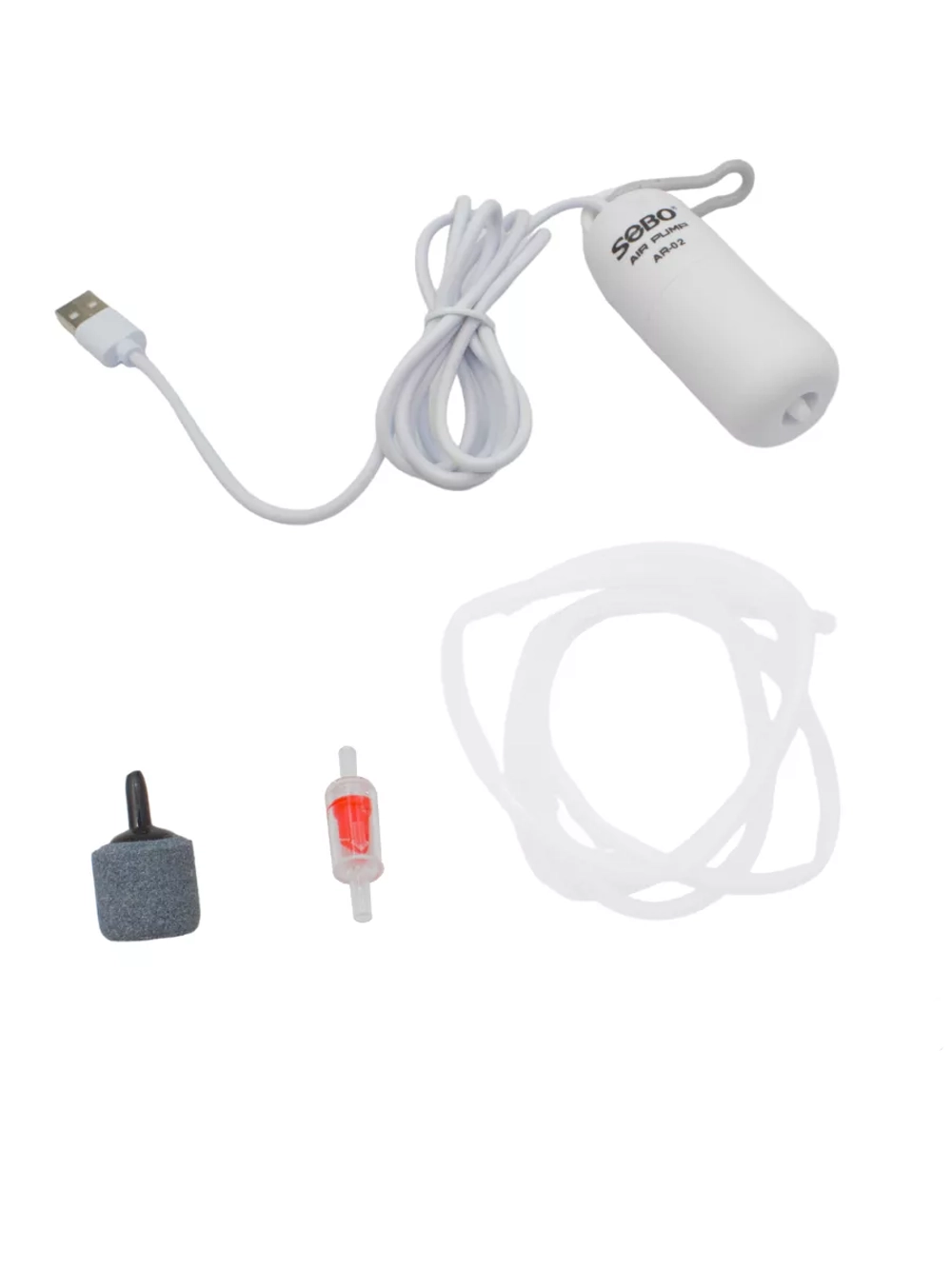 Компрессор (аэратор) для живца, для аквариума от USB