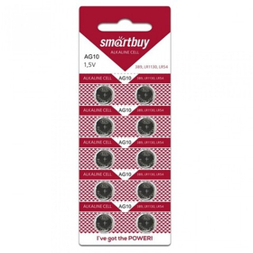 батарейка ag10 smartbuy