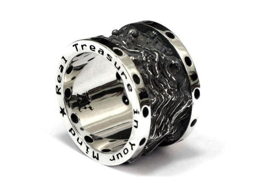 Кольцо из серебра "Deep Space" AZR-042