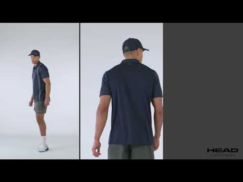 Теннисное поло Head Club 25 Tech