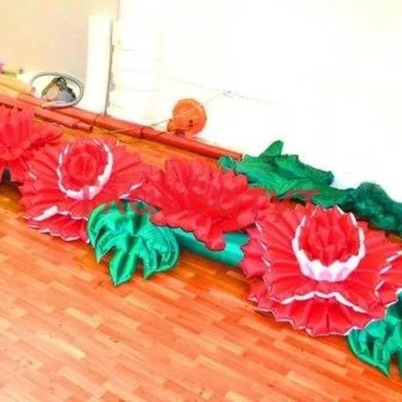 Надувные гвоздики (букет)