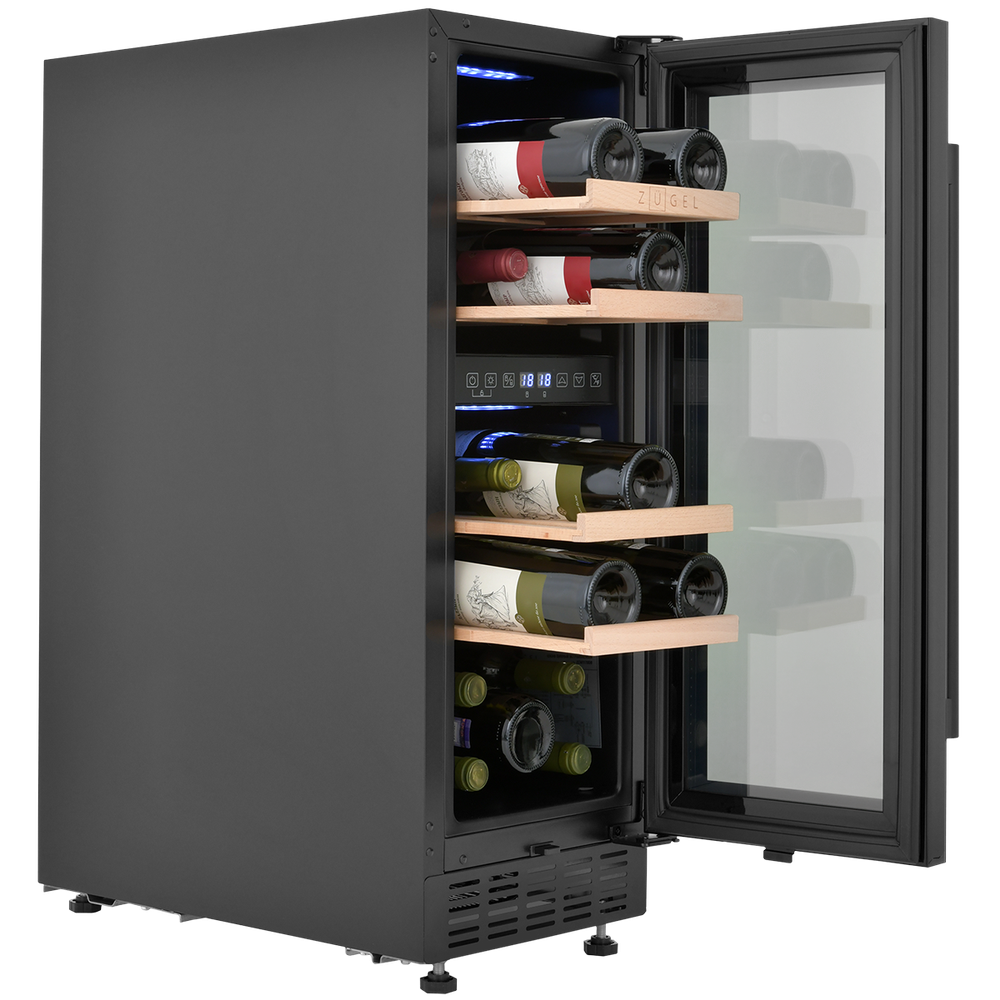 Встраиваемый винный шкаф ZUGEL ZCWI170DB