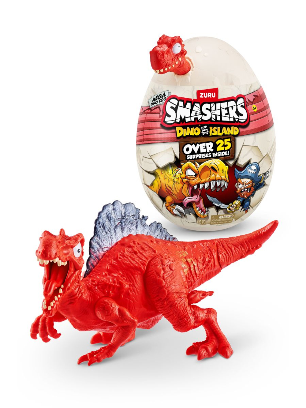 Фигурка Smashers Dino Island Спинозавр 7487B