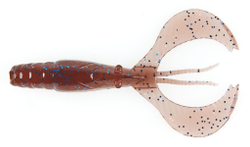 Мягкая приманка Lucky John Curly Shrimp 3in (76 мм), цвет S19, 10 шт.