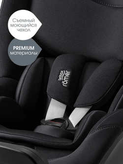 Автокресло 0+/1 Britax Roemer DUALFIX PRO M Style Carbon Black 2000040890, до 18 кг, (61 до 105 см), черный