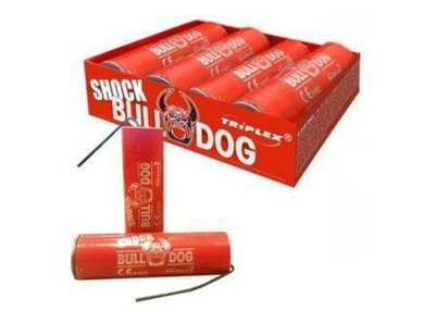 Петарды фитильные "SHOCK BULL DOG" B018 95мм 26-30мм к-т4