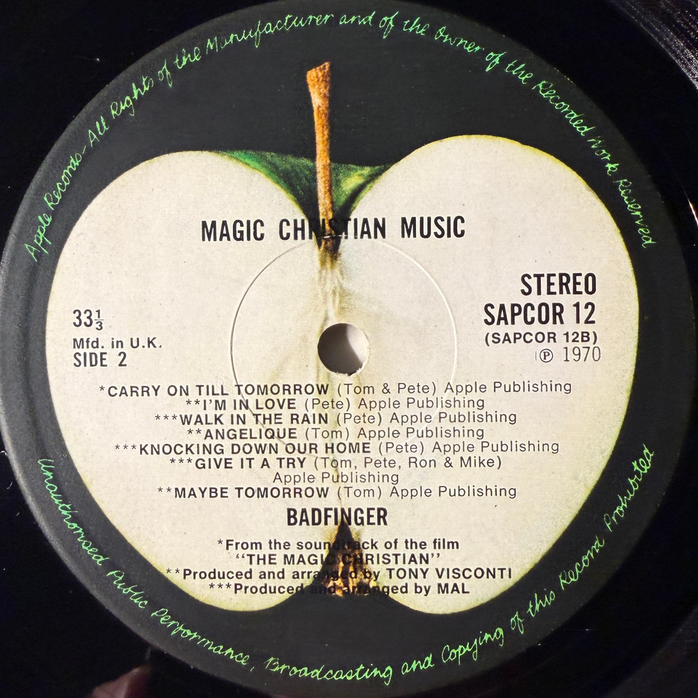Badfinger ‎– Magic Christian Music (Англия 1970г.)