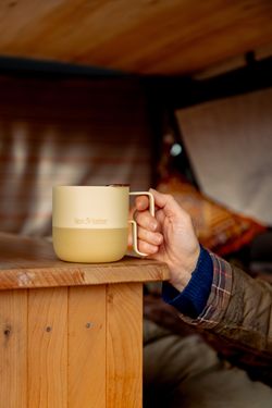 Термокружка Klean Kanteen Rise Mug Slide Lid 12oz (355 мл) Wax Yellow
