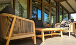 Лаунж зона Ideal Patio ЛЕОНОРЕН с трехместным диваном и плетеным роупом