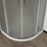 Душевой уголок Сити (City) VSQ-5CT900MT, 900*900, хром, стекло текстурное,