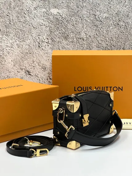 Сумка Louis Vuitton Side Trunk PM черный