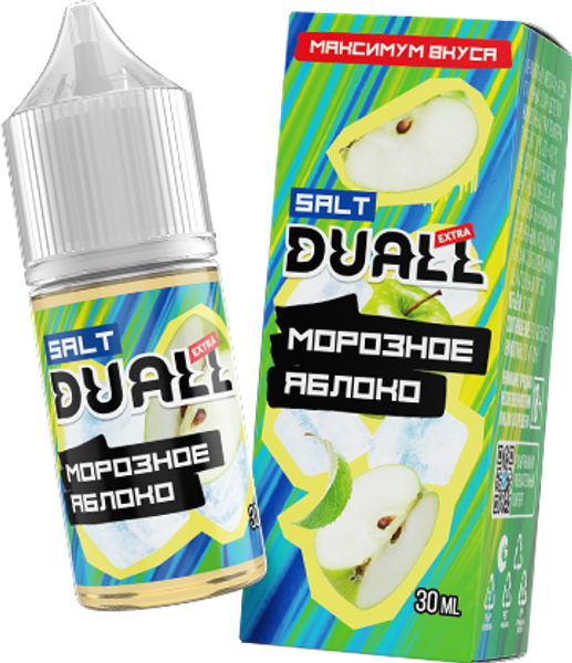 Купить Duall Extra 28 мл - Морозное Яблоко (0 мг)