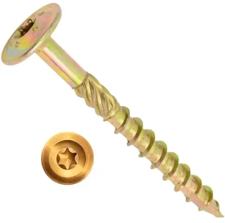 Саморез конструкционный тарельчатый Torx Daxmer 4,0х50 (8х500шт)