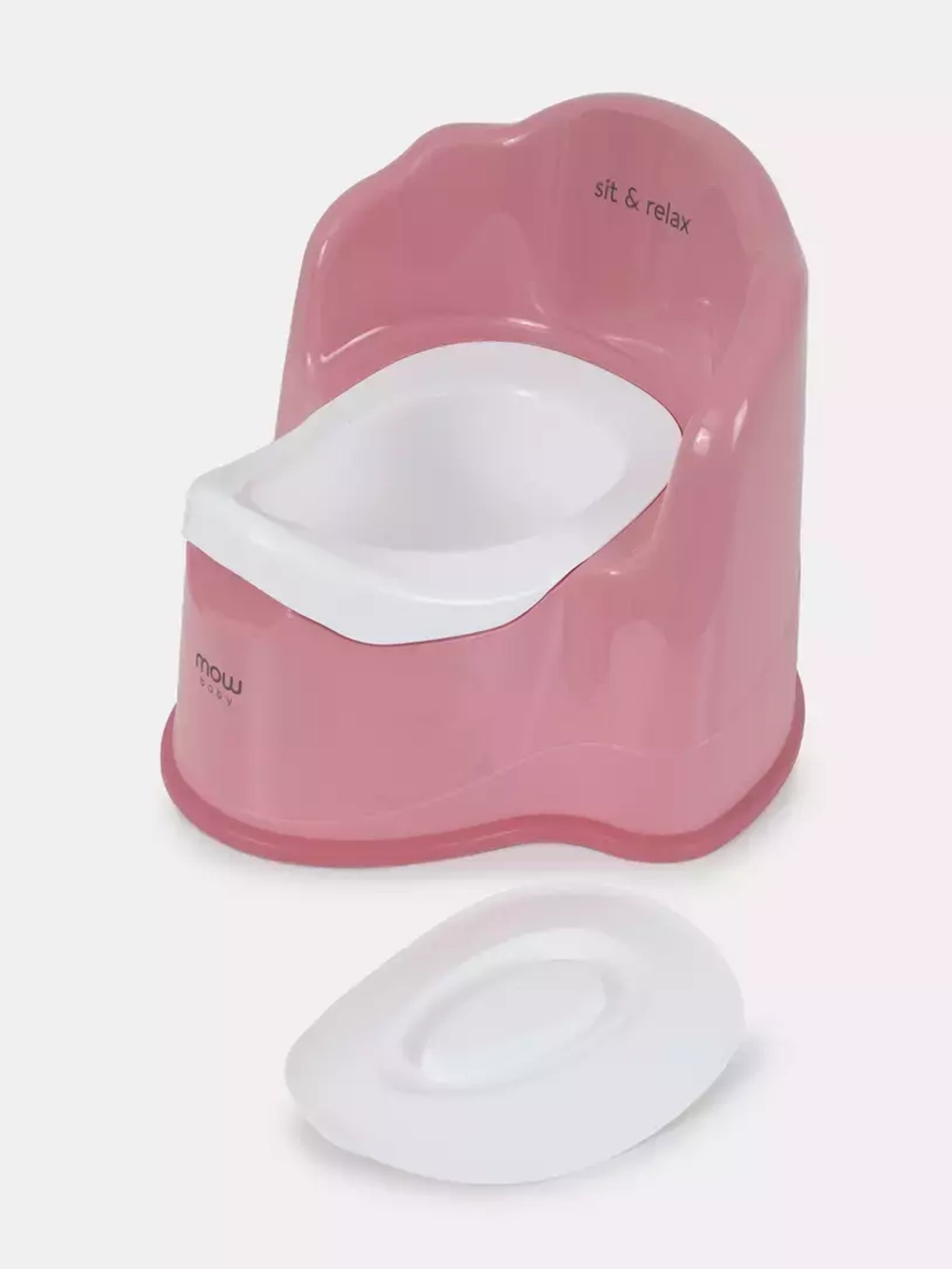 Горшок детский MOW baby "Potty" (розовый)