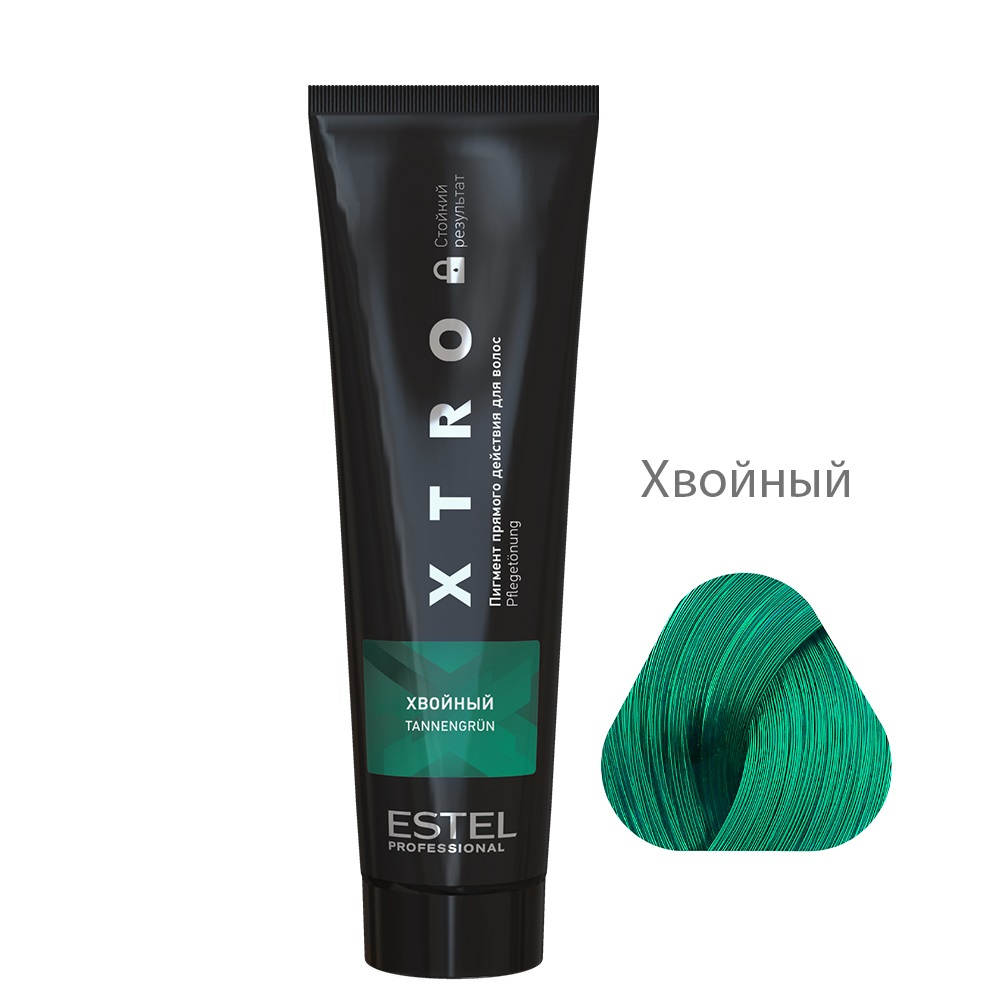 ESTEL Пигмент прямого действия для волос XTRO BLACK Хвойный, 100 мл