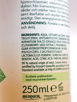 Кондиционер для волос против ломкости Eco by Herbina Golden Berry Anti-breakage hoitoaine с натуральными экстрактами 250 мл (из Финляндии)