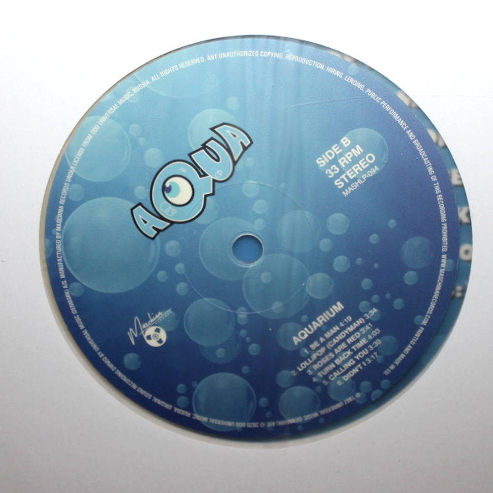 Aqua / Aquarium (Clear Vinyl)(LP)
