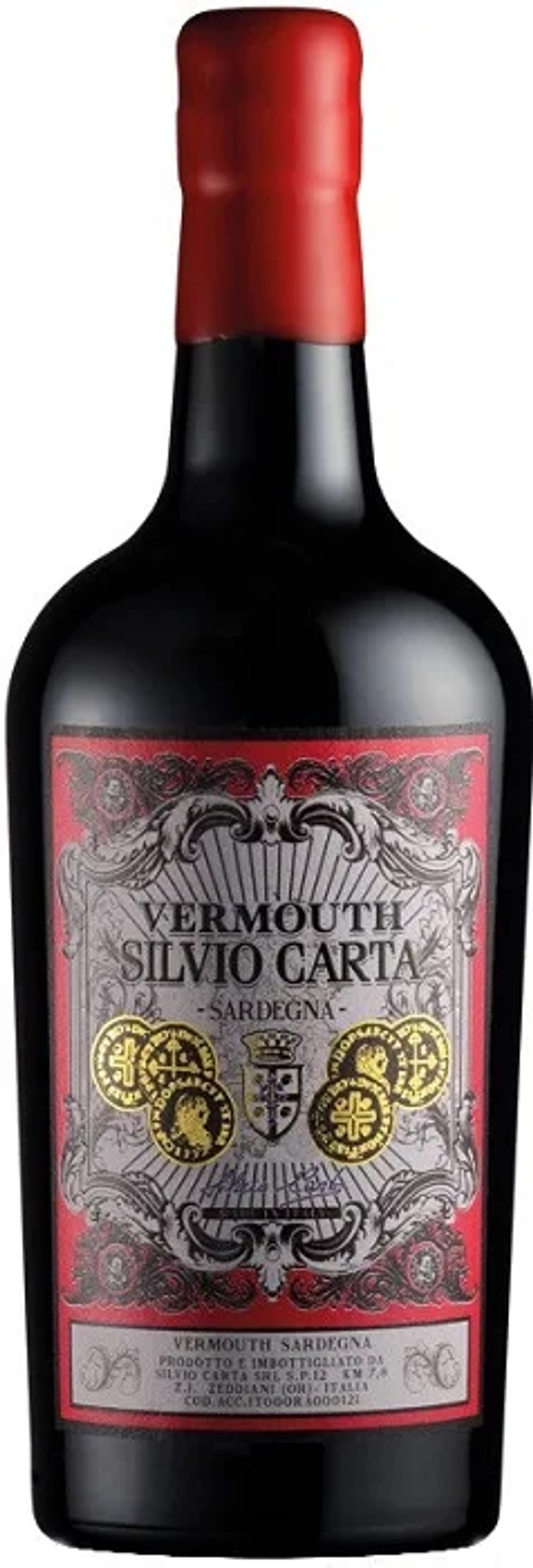 Вермут Silvio Carta Vermouth Rosso 0,75 л