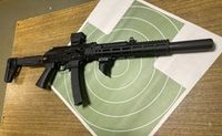 ДТКП интегрального типа для Сайги 9/TR9 калибр 9х19, резьба М16х1, Борей (Россия)