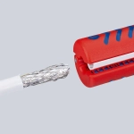 Инструмент для снятия изоляции с коаксиальных кабелей 100 мм Knipex 16 60 100 SB