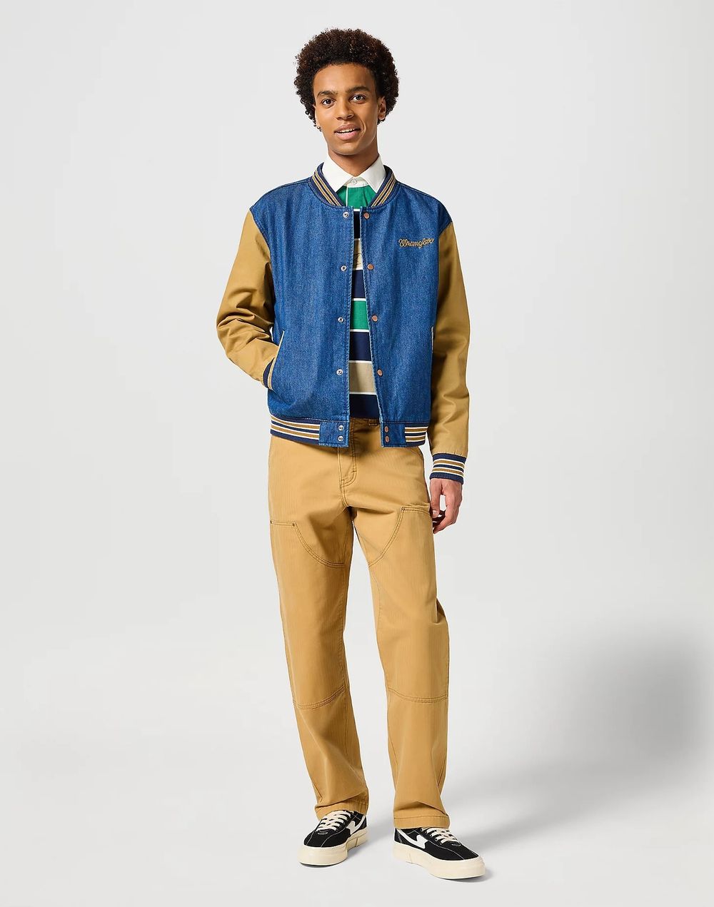 Куртка утепленная мужская WRANGLER VARSITY JACKET