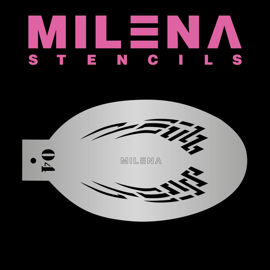 Трафарет Milena 04