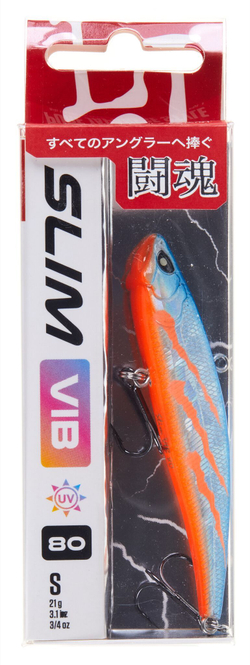Воблер тонущий вертикальный LJ Pro Series SLIM VIB S 80.00/361