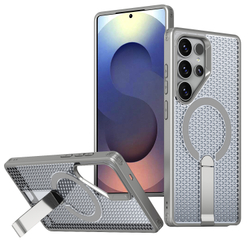 Прозрачный чехол Mesh Pro Magnetic Case для Samsung Galaxy S25 Ultra