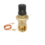 Клапан балансировочный автомат латунь 3380H Ду 15 G1/2" Ру16 Тмакс=120 оС ВР 5-30 кПа Kvs=1.16м3/ч без ниппелей Benarmo