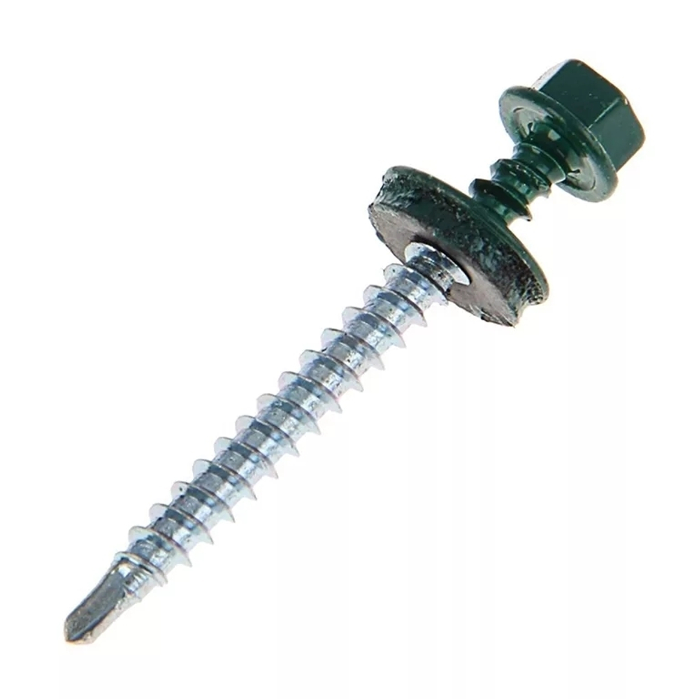 Саморез кровельный 4,8*51 RAL 6005 "зеленый мо