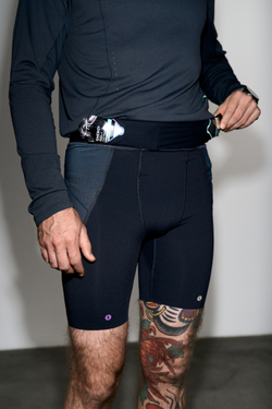 Тайтсы Blue Monte Compression Tights "Dark-Blue Mountains"