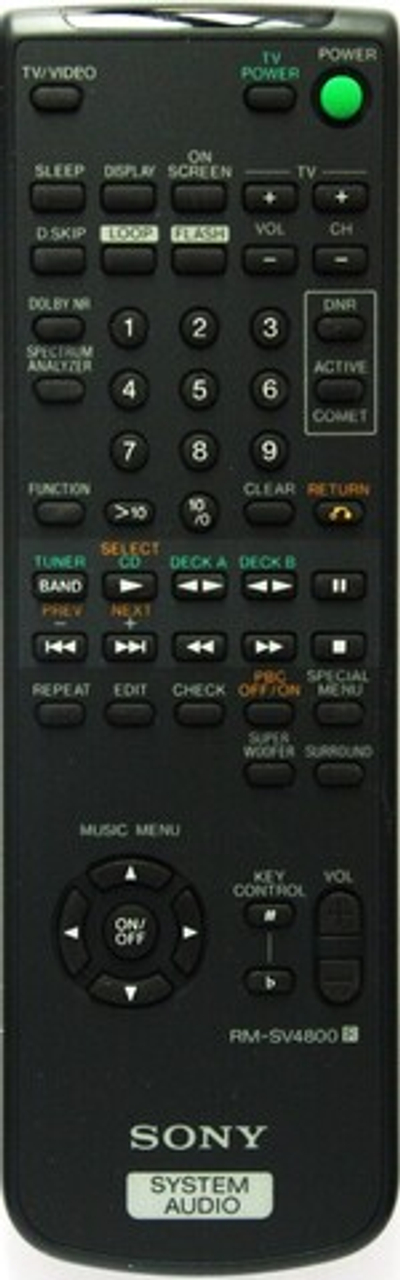 Пульт для SONY RM-SV4800 оригинал